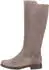 Gabor Tall Shaft Boots with Removable Footbed Block Heel (8023.04) grau