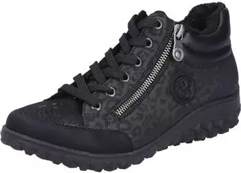 Rieker 59500 Lace-Up Boots schwarz