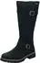 Tom Tailor Winter Boots Block Heel with Fashionable Decorative Buckle schwarz