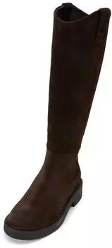 Marc O'Polo Boots in Soft Suede burnt coffee