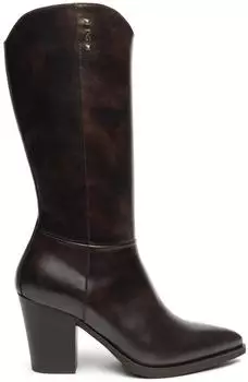 Nero Giardini Boots Leather High-Heel-Boots cafe