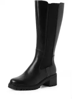 Tamaris Boots schwarz/schwarzmeliert