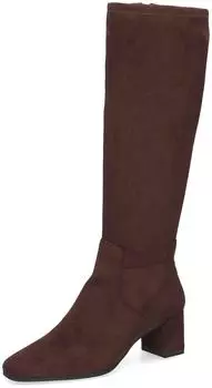 Caprice Boots Textile G-Width dunkelbraun