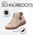 Gemini Gemini Women's Lace-Up Boot beige/braun