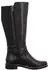 Caprice Fashion Boots, Flat black comb