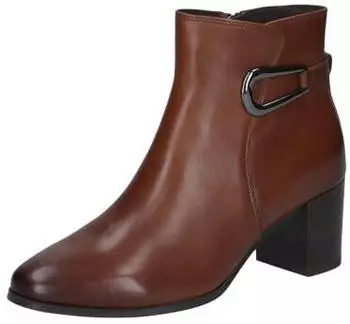 Caprice Women Boot Heel Leather (9-25314) braun