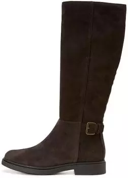 Marc O'Polo Boots made of soft suede leather burnt coffee
