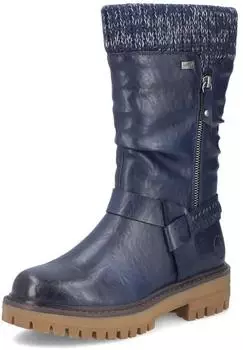 Rieker Winter Boots with Water-Repellent TEX Membrane dunkelblau