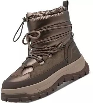 Tamaris Wl Lace Boot (1-26259) dunkelbraun
