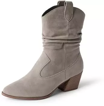 Amazon Essentials Fashion Mid-Height Western Boots grau
