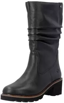 Remonte Dorndorf Winter Boot with Slouchy Shaft and TEX Membrane schwarz