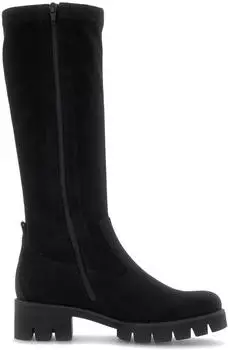 Gabor Sporty Boot Suede Leather schwarz