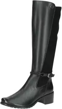 Caprice Schaftstiefel mit Rei&szlig;verschluss schwarz