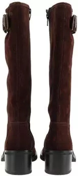 Högl Veloursleder Stiefel dunkelbraun