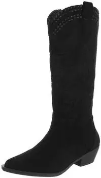 Ital Design Cowboyboots mit Reißverschluss 5136 schwarz