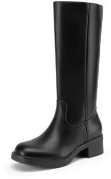 Dream Pairs Overknee Stiefel schwarz