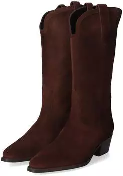 Högl Stiefel Veloursleder Bikerboots braun