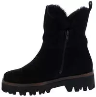 Waldl&auml;ufer H-London Bootie, Bear Order Doubleface, Schwarz, Rei&szlig;verschluss,...