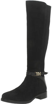 Tommy Hilfiger Hardware Detail Long Boots black