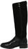 Tommy Hilfiger Essential Long Suede Boots black