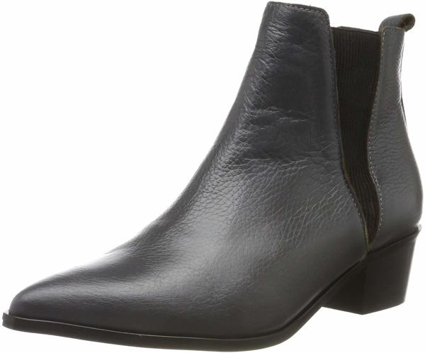 Pieces Pshara Leather Boot (17098452) castlerock
