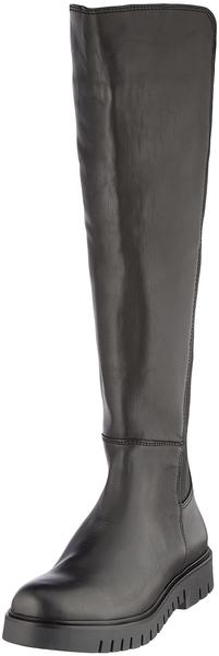 Tommy Hilfiger Essential Cleat Leather Knee High Boots (EN0EN01549) black