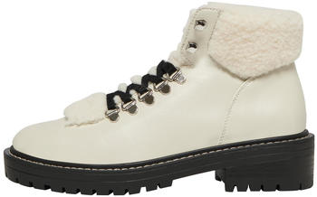 Only Onlbold-7 Pu Fur Lace Up Winter Boot (15211871) white
