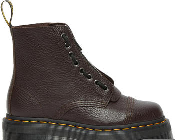 Dr. Martens Sinclair burgundy milled nappa