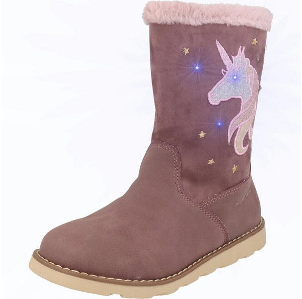 Tom Tailor 4272301 Mädchen Schuhe Tex Winter Einhorn Blinkend Rose