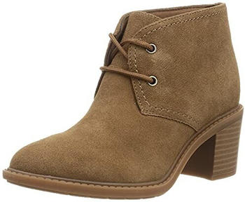 Clarks Originals Clarks Damen Scene LaceBoot Mode- Dark Khaki Wildleder