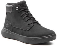 Timberland Leder-Sneakers "Seneca Bay Mid" in Schwarz, Gr&ouml;&szlig;e 45,5, Herren