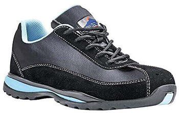 Portwest Clothing Ltd Portwest Steelite Damen-Sicherheitsschuh S1P HRO schwarz FW39BKR42