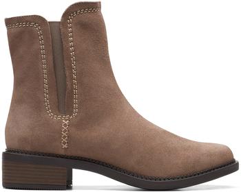 Clarks Damen Maye Zip Fashion Pebble Suede