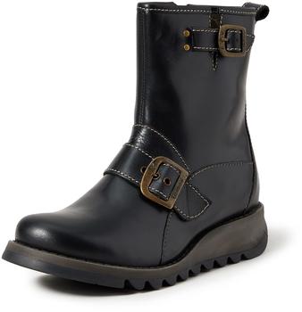 Fly London Damen Sino525fly Kurzschaft schwarz 000