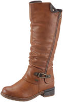 Rieker Stiefel, Winterstiefel, Blockabsatz, mit Tex Membran, Varioschaft