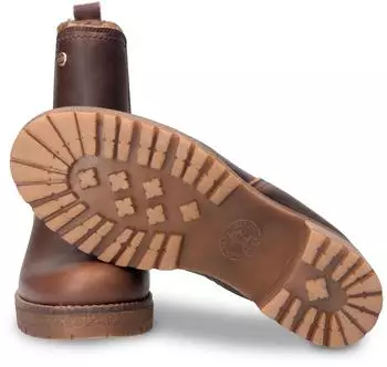 Panama Jack Damen Schuhe Pia Chelsea Boots Leder- Textilkombination – Hochwertige Materialien für Langlebigkeit und Komfort