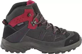 McKinley Damen Wanderstiefel 'Discover' grau basaltgrau rot 5030590 Basaltgrau