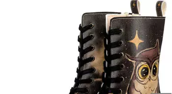 DOGO Shoes Zipsy Owls Family Schnürstiefel 8778792 Damen