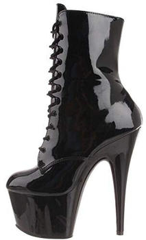 Pleaser ADORE-1020 Damen Halbschaft Blk Leather
