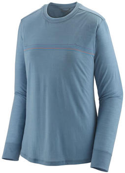 Patagonia Women's Long-Sleeved Capilene Cool Merino Graphic Shirt fitz roy/light plume grey