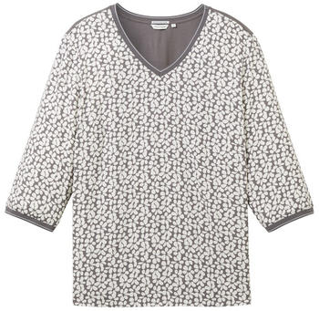 Tom Tailor Shirt (1037086) grey floral design