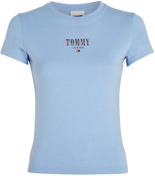 Tommy Hilfiger Damen T-Shirt (DW0DW17839) hellblau