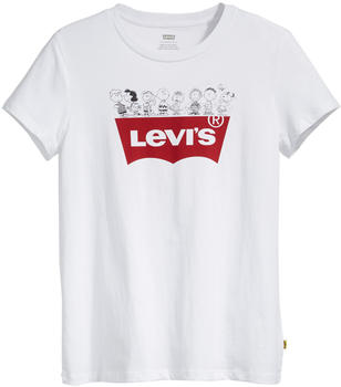 Levi's The Perfect Graphic Tee peanuts hsmk t3 white (173690-0532)