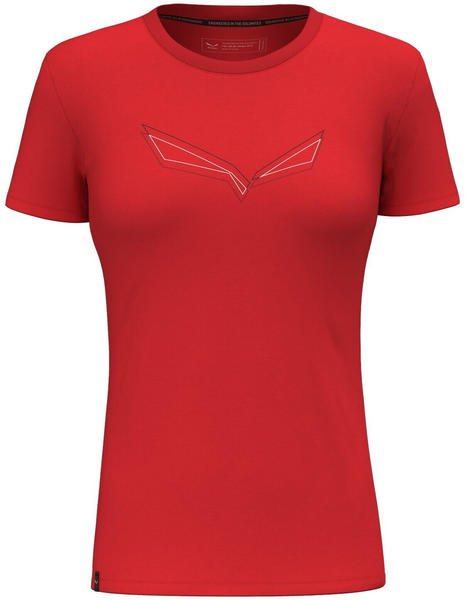 Salewa Pure Eagle Frame Dry'ton T-Shirt Women red flame melange