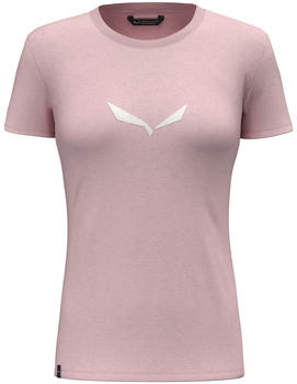 Salewa Solidlogo Dri-Release T-Shirt Women pink zephyr