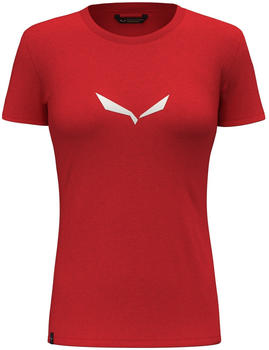 Salewa Solidlogo Dri-Release T-Shirt Women red flame new logo