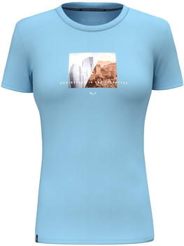 Salewa Pure Design Dry T-Shirt Women blue air blue