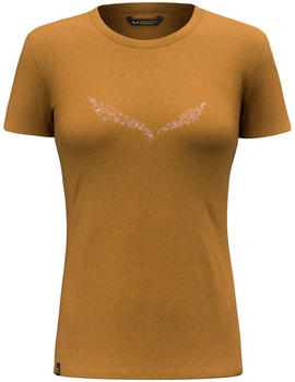 Salewa Solidlogo Dri-Release T-Shirt Women beige golden brown