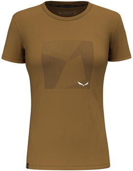 Salewa Pure Building Dry'Ton T-Shirt Women beige golden brown
