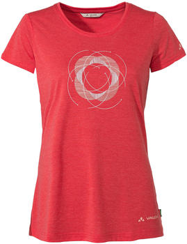 VAUDE Women's Skomer Print T-Shirt II (42626) flame